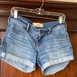 Hollister denim shorts